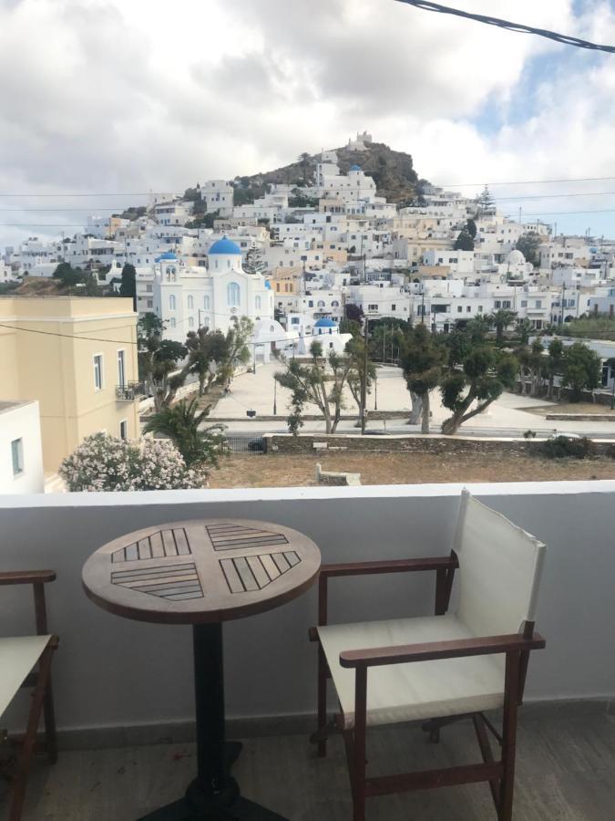 Armonia Pension イオス島 チョーラ エクステリア 写真
